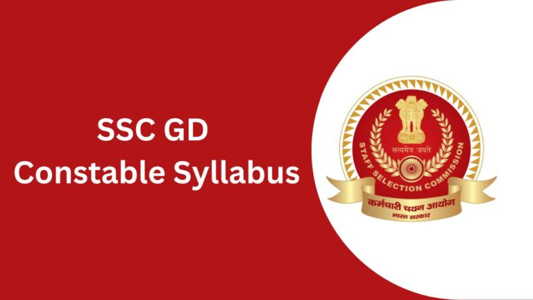 ssc gd syllabus